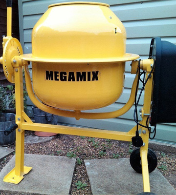 Megamix CM70 70L, 240v 250W Electric Portable Concrete - Bestadvisor
