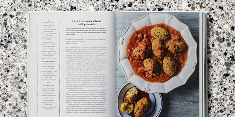 Salma Hage The Middle Eastern Vegetarian Cookbook Hardcover in the use - Bestadvisor