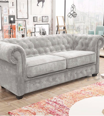 Sofas and More Venus Chesterfield Style Sofa Bed - Bestadvisor