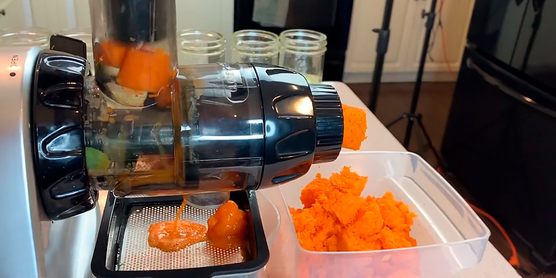 Omega CNC80S Compact Slow Speed Multi-Purpose Nutrition Center Juicer in the use - Bestadvisor