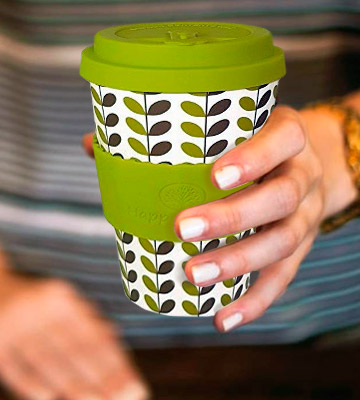 Happy Earth LEAVES Reusable Eco-Friendly Coffee Cup - Bestadvisor