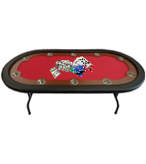 Redtooth Poker PT 10-Seat Speed Cloth Poker Table