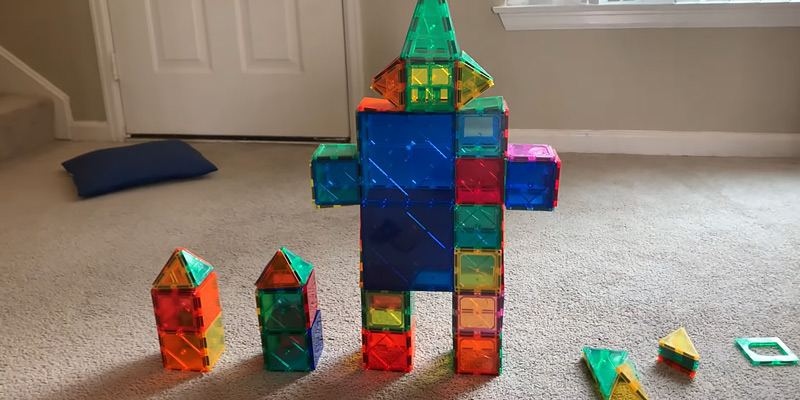 Review of Playmags 150 Pcs Colorful Magnet Building Tiles Set