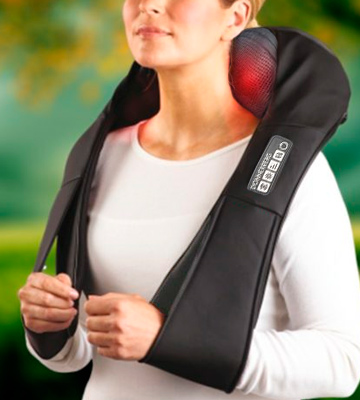 Donnerberg Neck and Shoulder Shiatsu Massager Electric Deep Tissue Lower Back Massage with Infrared Heat - Bestadvisor