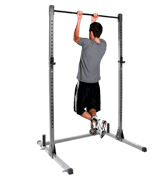 DTX Fitness Squat Rack Power Cage With Pull Up Bar
