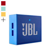 JBL GO+ Portable Rechargeable Bluetooth Speaker with Aux-In Compatible, Blue