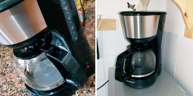 Review of Aigostar Chocolate 30KYJ Filter Coffee Machine