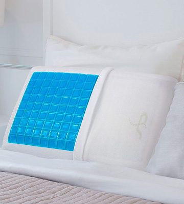 Supportiback Hypoallergenic Memory Foam Pillow with Cooling Gel - Bestadvisor