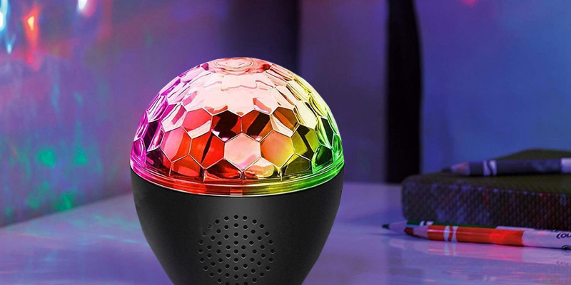 Review of Udream LD090 Disco Ball and Strobe Light