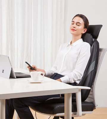 Snailax Home Office use Back Massager with Heat - Bestadvisor