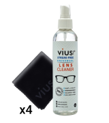 vius Lens Cleaner 8oz for Eyeglasses, Glasses