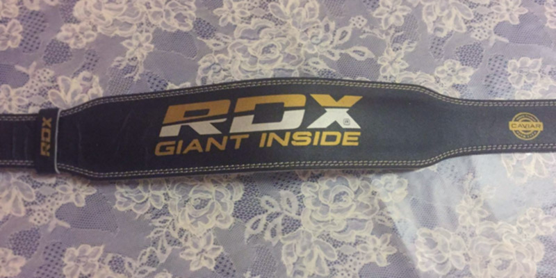 Review of RDX WBS-4RB Leather Weight Lifting Belt