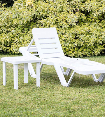 Resol CG209 Pack of 2 Sun Loungers With Side Table - Bestadvisor