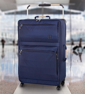 IT Luggage World's Lightest Four Wheel Spinner Suitcase (Medium) - Bestadvisor