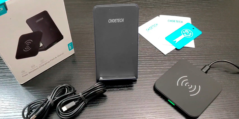 CHOETECH JPP-68 10W QI Fast Wireless Chargers (2-Pack) in the use - Bestadvisor