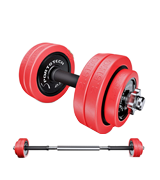 Sportstech 2in1 innovative Dumbbell set with silicone cover