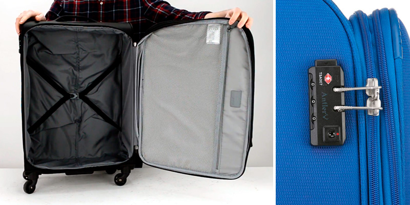 Antler Suitcase Marcus Siro Suitcase Soft Shell in the use - Bestadvisor