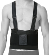 NeoTech Care High-elasticity Back Brace for Men with Suspenders