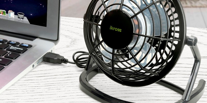 Review of iKross 885157831444 USB Mini Desktop Office Fan