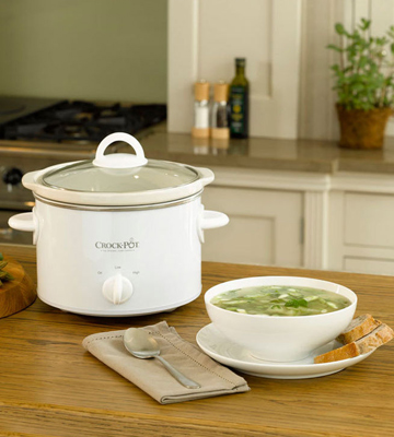 Crock-Pot SCCPQK5025W-060 Slow Cooker, 2.4L, White - Bestadvisor