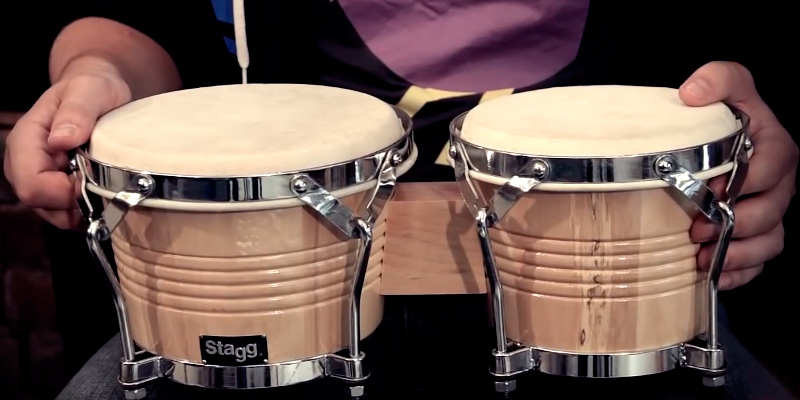 Review of Stagg BW-200-N Bongos, 7.5 inch and 6.5 inch