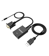 Topop GDTPCL031AB-FRAA1 VGA To HDMI Adapter