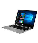 ASUS TP401CA-BZ032T 14-Inch 360 Degree Touchscreen Laptop (Core M3-7Y30, 8GB RAM, 128GB SSD)