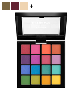 NYX Professional Makeup Ultimate, Pressed Pigments Eye Shadow Palette