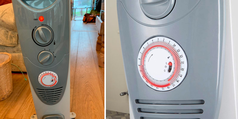 PureMate Oil Filled Radiator Portable Electric Heater in the use - Bestadvisor