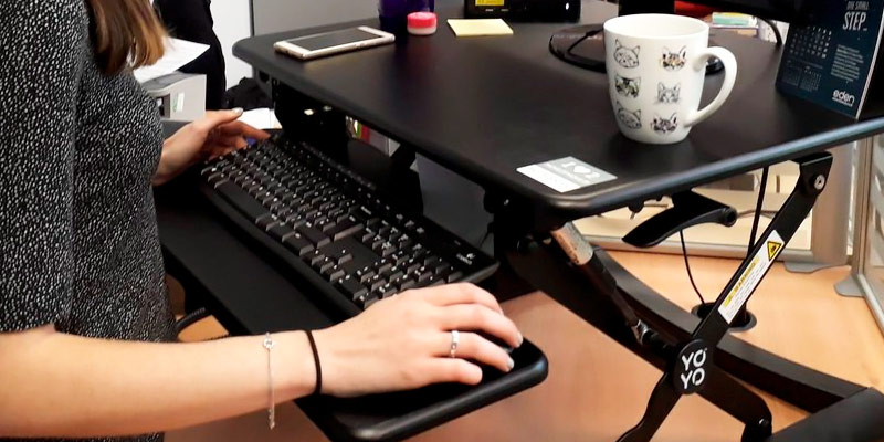 Detailed review of Yo-Yo Desk 90 BLACK Adjustable Standing Desk - Bestadvisor