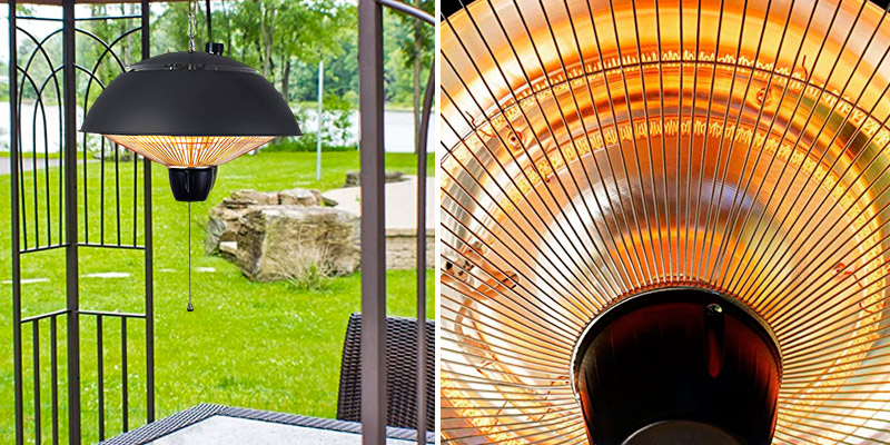 DONYER POWER Electrical Patio Heater in the use - Bestadvisor