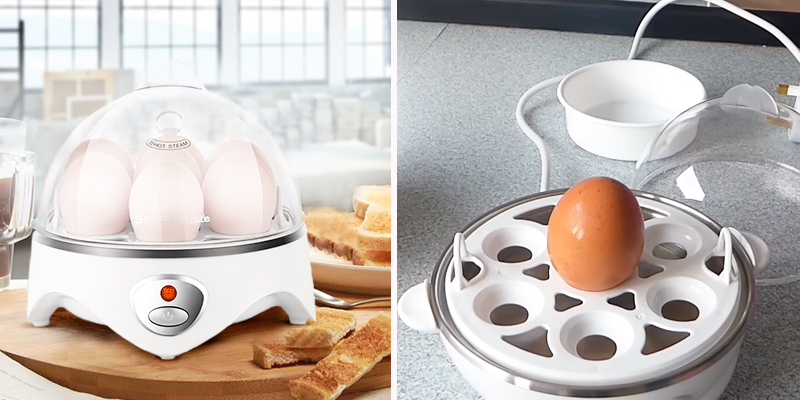 Review of SimpleTaste 3 in 1 Clear cover Egg Cooker