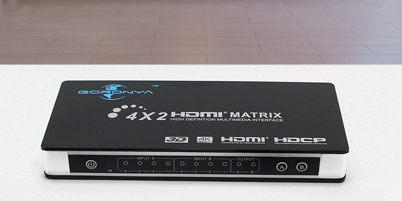 Review of Goronya HDM.MTX.FBA001UK HDMI Splitter/Switcher
