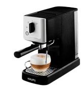 KRUPS XP344040 Calvi Manual Espresso Steam and Pump Coffee Machine