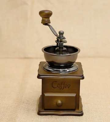 Zulux Vintage Manual Coffee Grinder Ceramic Conical Burr - Bestadvisor