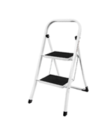 Home Discount Discount 2 Step Ladder Heavy Duty Steel, Portable Folding