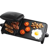 George Foreman 23450 Large Variable Temperature Grill & Griddle