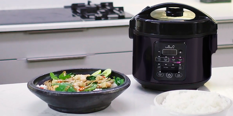 Yum Asia Kumo YumCarb Rice Cooker with Ceramic Bowl in the use - Bestadvisor