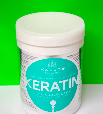 Kallos 1000ml Keratin Hair Mask with Keratin and Milk Protein for Dry - Bestadvisor