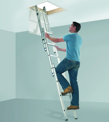 Abru 38003 Abru Arrow 3 Section Aluminium Loft Ladder - Bestadvisor