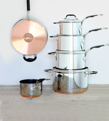 ProWare Set of 6 Copper Base Cookware - Bestadvisor