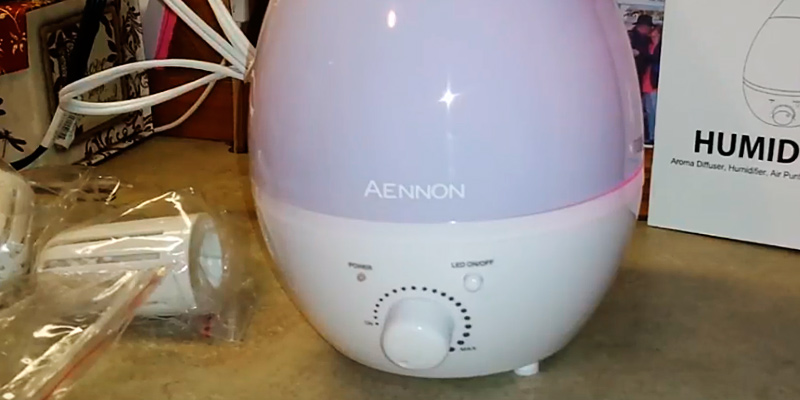 Review of Aennon Cool Mist 2.8L Ultrasonic Humidifiers