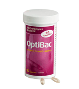 OptiBac Saccharomyces Boulardii Natural Yeast Supplement