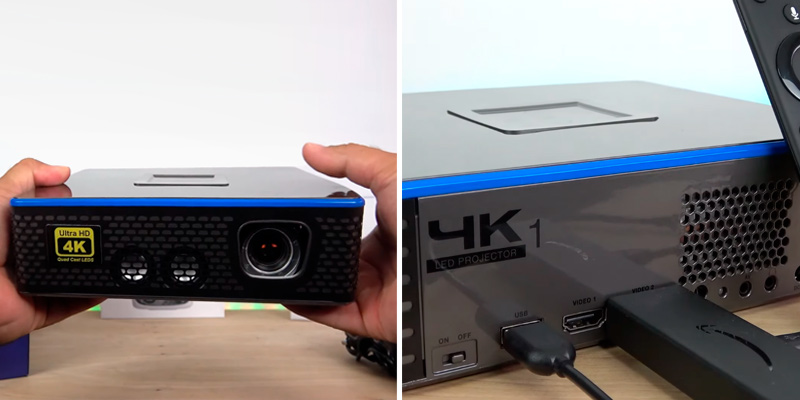 Review of AAXA (HP-4K1-00) 4K LED Projector