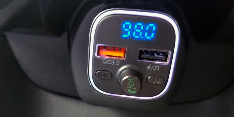 Review of Nulaxy NX11 LED Backlit Bluetooth FM Transmitter