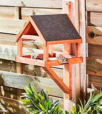 Home and Roost HOVETHC Wall mounted Bird Table - Bestadvisor