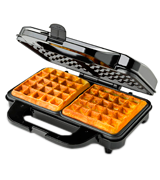 Global Gourmet GG020 Non-Stick Square Waffle Maker