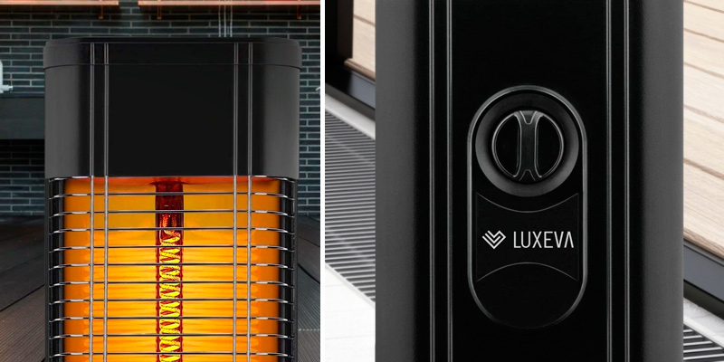 Luxeva Carbon Infrared Floor Heater Patio Heater in the use - Bestadvisor