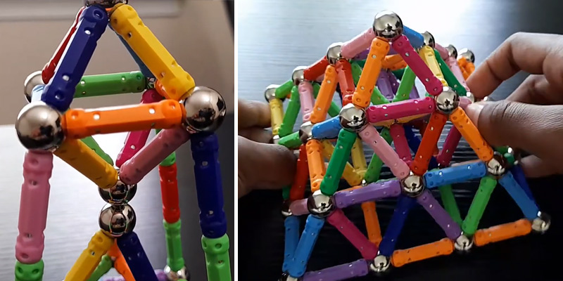 Review of Veatree 206 PCS Magnetic Building Sticks Toys