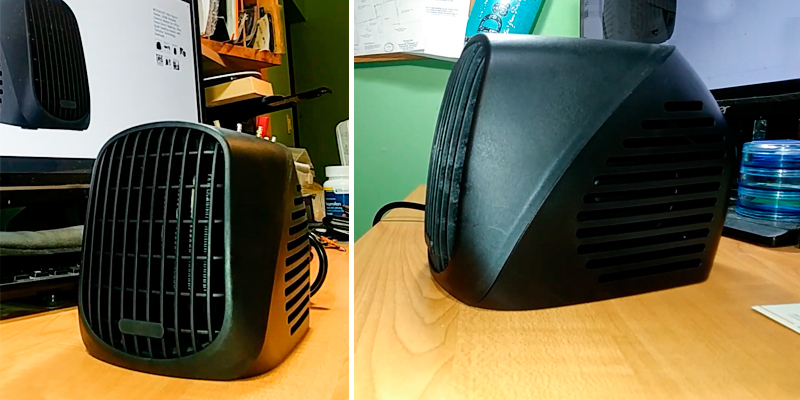 Nexgadget Ultra Quiet Personal Heater in the use - Bestadvisor